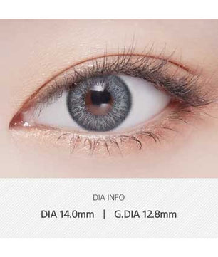 Close-up-Image-of-eye-Smooth-Grey-1pcs-3Months-Colored-Contacts