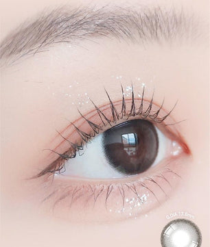 Sugar Cream Ash Black (2pcs) Monthly ( Buy 1 Get 1 Free ) Colored Contacts