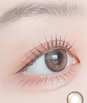 Sugar Cream Ash Brown (2pcs) Monthly ( Buy 1 Get 1 Free ) Colored Contacts
