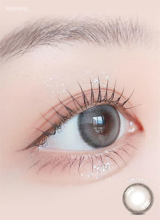 Sugar Cream Ash Grey (2pcs) Monthly ( Buy 1 Get 1 Free ) Colored Contacts