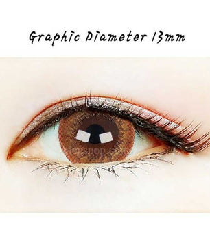 Close-up-Image-of-eye-View1-Brown-2Pcs-Circle-Contact-Lens-Main-Image-Colored-Contacts