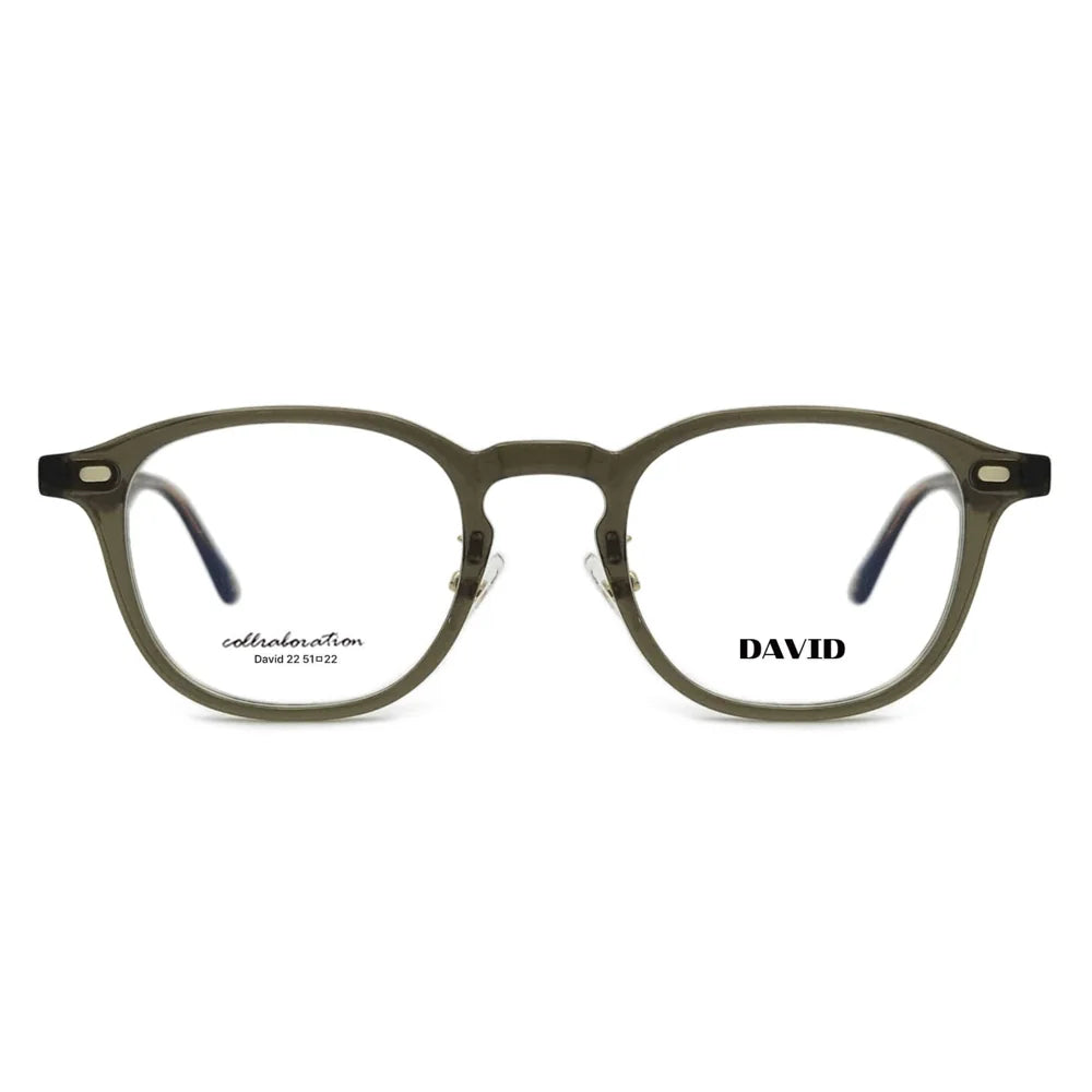 David-22 glasses front view