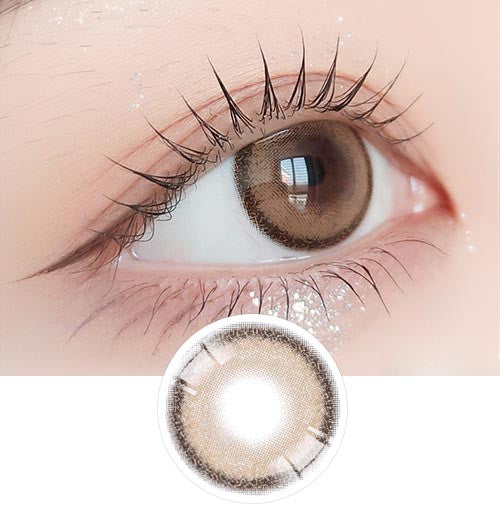 Day Look 1Day Brown (2pcs) MPC Lens Colored Contacts