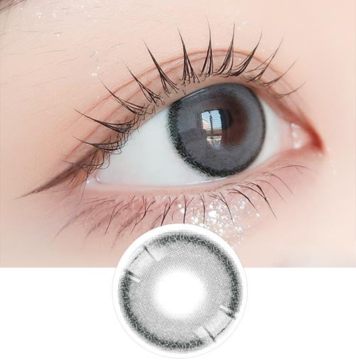 Day Look 1Day Grey (2pcs) MPC Lens Colored Contacts