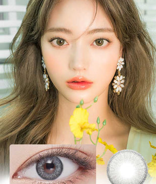 First-Main-Image-Smooth-Grey-1pcs-3Months-Colored-Contacts