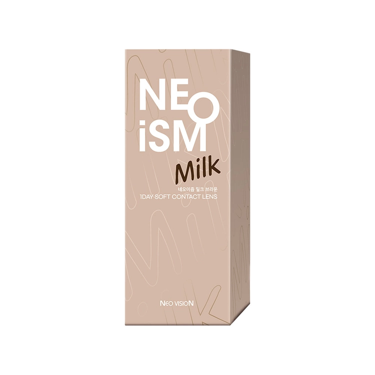 Neo Ism 1Day Milk Brown (50Pcs) Mpc Lens Colored Contacts