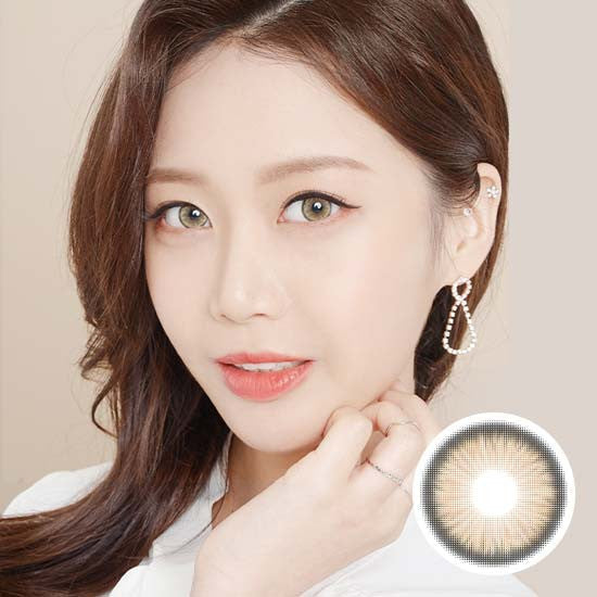 Haru Brown (2pcs) Monthly ( Buy 1 Get 1 Free )