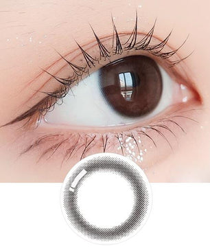 Iwwing Black (2pcs) Monthly ( Buy 1 Get 1 Free ) Colored Contacts