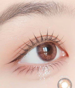 Iwwinka Brown (2pcs) Monthly ( Buy 1 Get 1 Free ) Colored Contacts