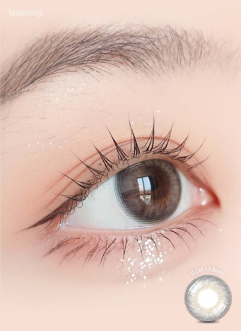 Iwwinka Grey (2pcs) Monthly ( Buy 1 Get 1 Free ) Colored Contacts