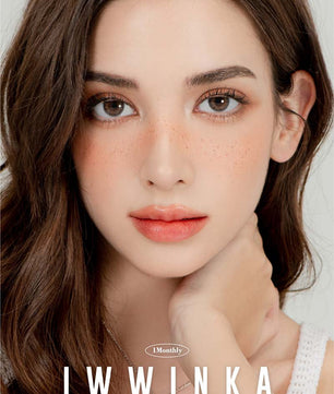 Iwwinka Grey (2pcs) Monthly ( Buy 1 Get 1 Free ) Colored Contacts