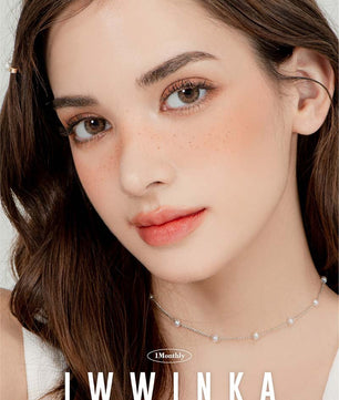 Iwwinka Hazel (2pcs) Monthly ( Buy 1 Get 1 Free ) Colored Contacts