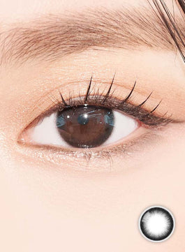 Just Black (1pcs) Monthly (Toric Lens) Sph -1.00 ~ -8.00 Cyl -0.75, -1.25, -1.75 Colored Contacts