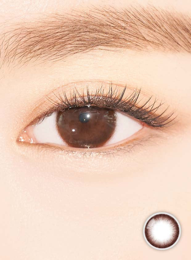Just Choco (1pcs) Monthly (Toric Lens) Sph -1.00 ~ -8.00 Cyl -0.75, -1.25, -1.75 Colored Contacts