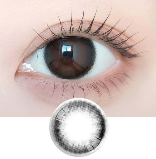 Just Max Black (2pcs) Monthly Colored Contacts