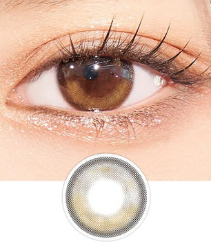 Lumie Deep Brown (2pcs) Monthly Colored Contacts