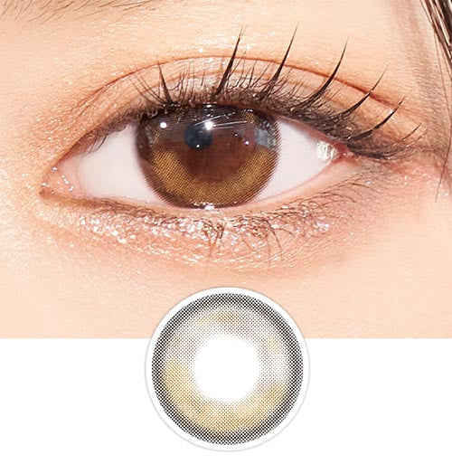 Lumie Deep Brown (2pcs) Monthly Colored Contacts