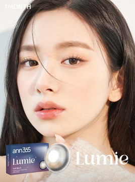 Lumie Soft Black (2pcs) Monthly Colored Contacts