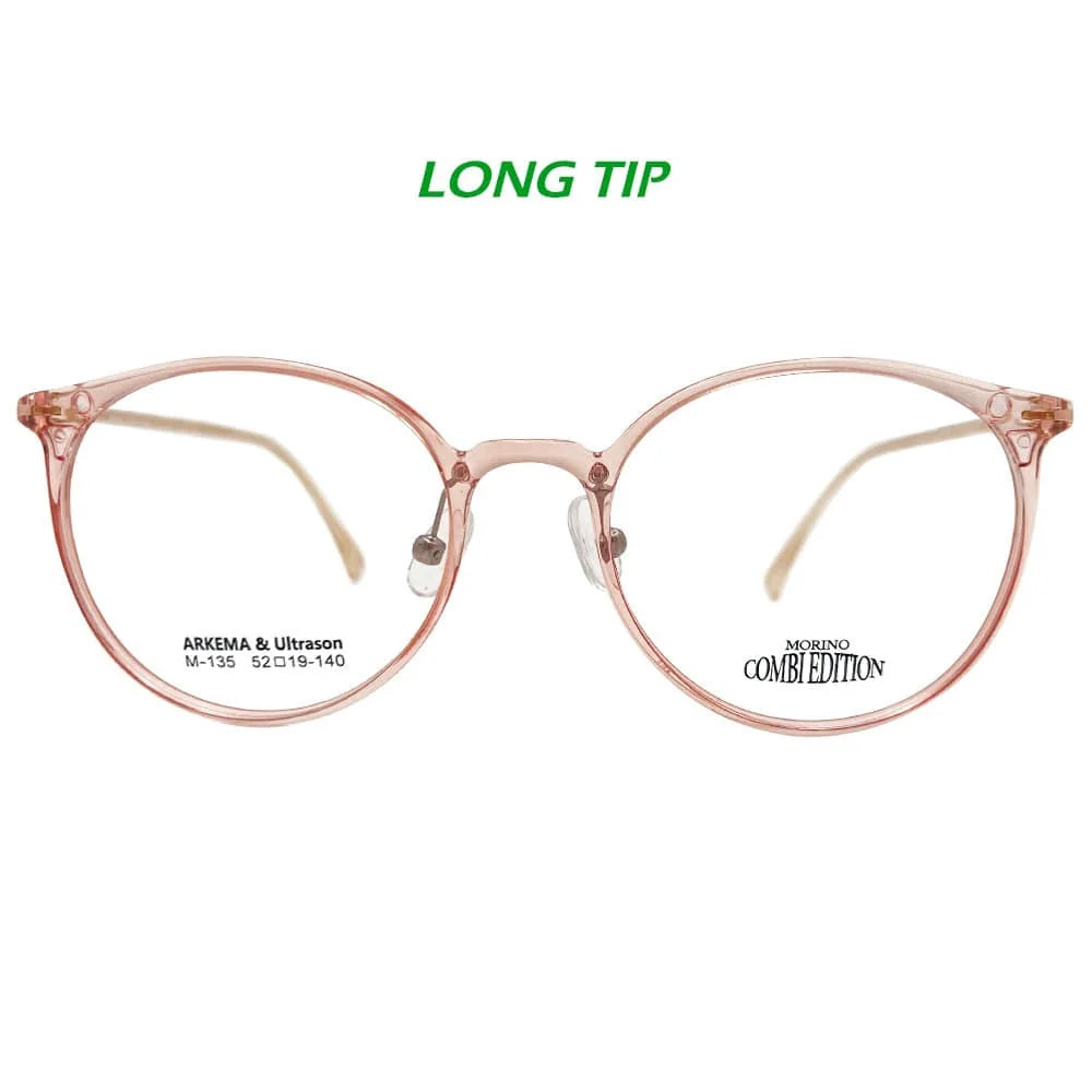 M-135 glasses front view