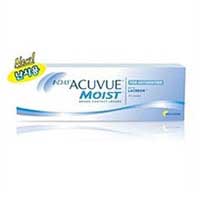Acuvue 1-Day Moist For Astigmatism Contact Lenses (30pcs) (Toric Lenses) Sph 0.00 ~ -9.00 Cyl -0.75, -1.25, -1.75,  Ax 10, 20, 90, 160, 170, 180 Bc 8.5