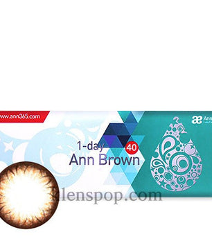 Main-Image-Ann-Barbie-Brown-40pcs-Daily-Colored-Contacts