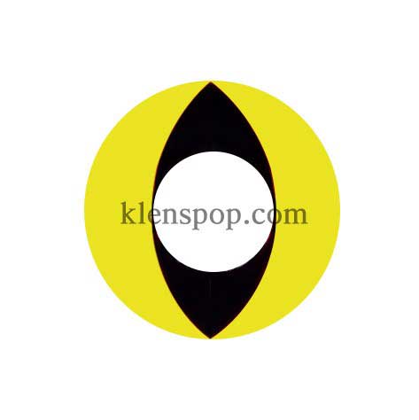 Arte CY Yellow Halloween Contact Lenses (2Pcs)