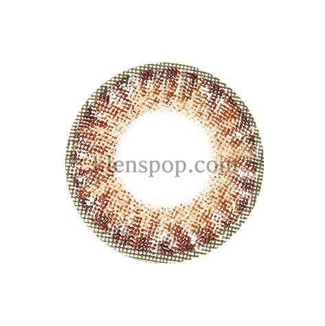 Ashley 3Color Brown Colored Contacts (2Pcs) 6 Months