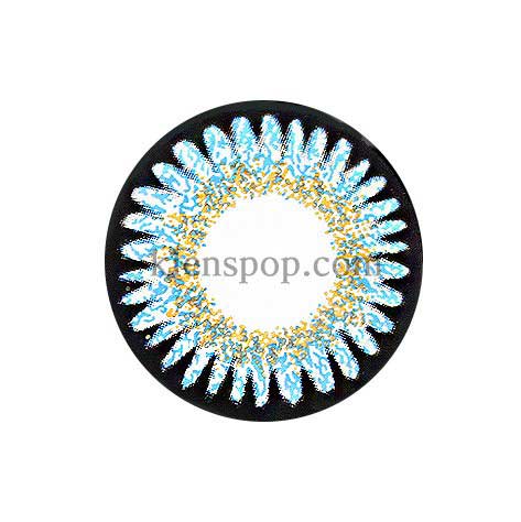 Bambi Blue (2Pcs) 6 Months Colored Contacts