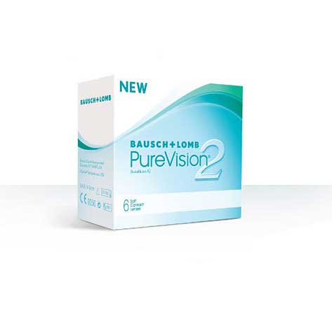 Bausch And Lomb PureVision 2 Contact Lenses (6pcs) 1month
