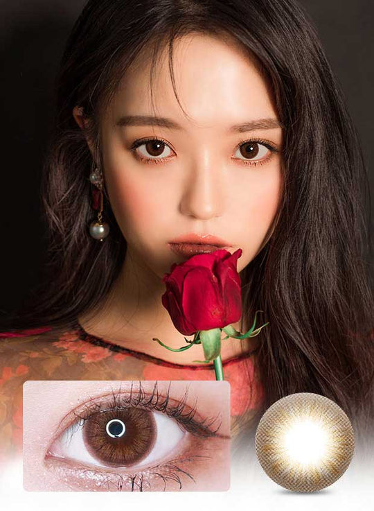Beaulenty Brown (1Pcs) (Buy 1 Get 1 Free) 3 Months Colored Contacts