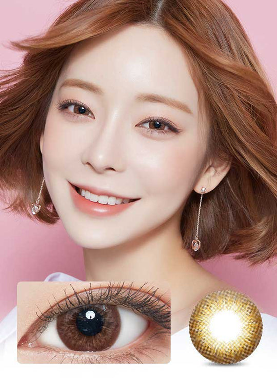 Big Class Brown (2Pcs) Monthly [Silicon Hydrogel] Colored Contacts