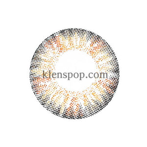 Original Lens Appearance of Bunny-Pop-brown-2pcs-6-Months-Colored-Contacts