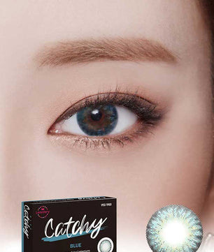 Main-Image-Catchy-Blue-1pcs-3Months-Colored-Contacts