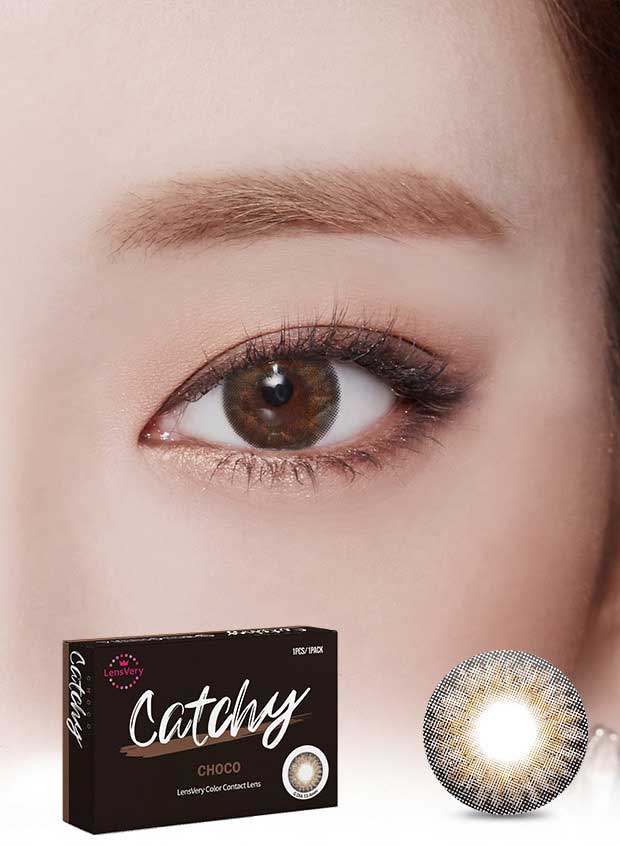 Main-Image-Catchy-Choco-1pcs-3Months-Colored-Contacts