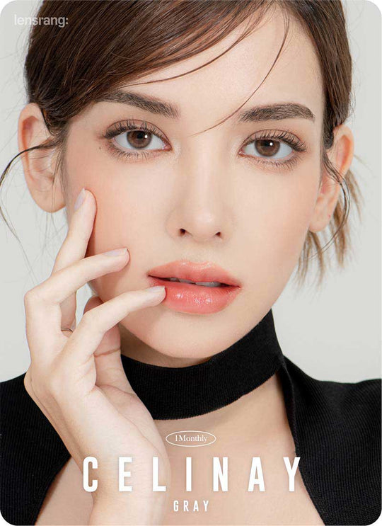 Celinay Grey (2pcs) Monthly ( Buy 1 Get 1 Free ) Colored Contacts