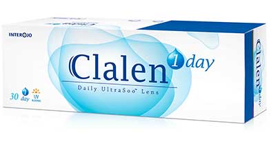 Clalen 1Day UV Blocking Contact Lenses (30Pcs)