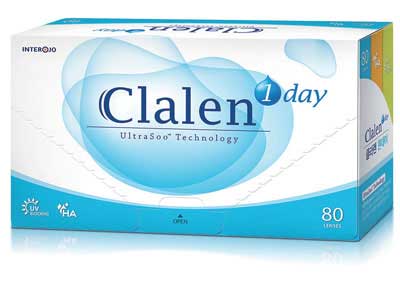 Clalen 1Day UV Blocking Contact Lenses (80Pcs)