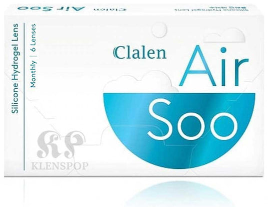 Clalen Air Soo Monthly Contact Lenses (6Pcs) (Silicon Hydrogel)