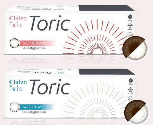 Main-Image-Clalen-Halo-Brown-30pcs-Daily-Toric-Lens-Colored-Contacts