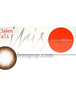 Main-Image-Clalen-Iris-Alicia-Brown-2pcs-Trial-Lens-Daily-Colored-Contacts