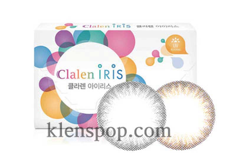 Main-Image-Clalen-Iris-M-Claire-Brown-Grey-2pcs-Monthly-Colored-Contacts