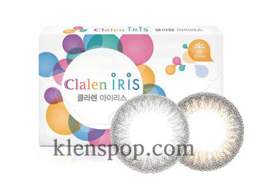 Clalen Iris M Grace Brown & Grey (2Pcs) Monthly Colored Contacts