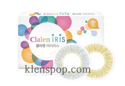 Clalen Iris M Lucy Brown & Grey (2Pcs) Monthly Colored Contacts