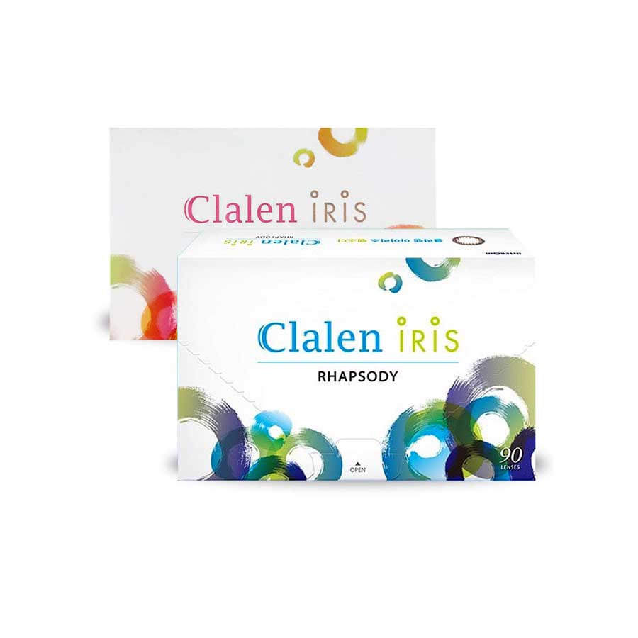 Main-Image-Clalen-Iris-Rhapsody-Soul-Brown-90pcs-Daily-Colored-Contacts