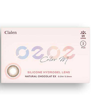 Main-Image-Clalen-O2O2-Color-M-Natural-Chocolat-Brown-EX-2pcs-Monthly-Colored-Contacts