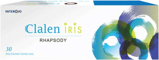 Clalen Iris Rhapsody Choco, Latin Brown, Soul Brown, Jazz Black (Trial Lens) (2Pcs) Daily Colored Contacts