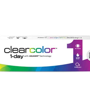 Clear Color 1-Day Some Brown (30Pcs) Colored Contacts