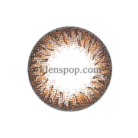 Dali-2 Extra Size Brown (2Pcs) 6 Months Colored Contacts