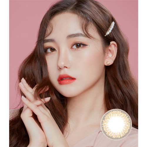 Dear Brown (Bp-1) (2Pcs) Monthly ( Buy 1 Get 1 Free) Colored Contacts