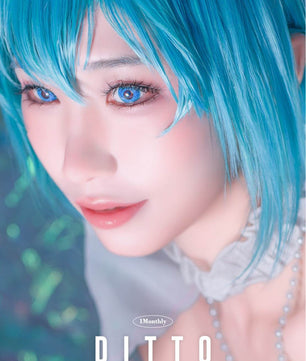 Ditto Blue (2pcs) Monthly MPC Lens Colored Contacts